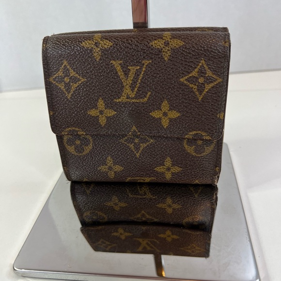 Louis Vuitton Elise LV Leather Monogram Vintage Wallet - Picture 2 of 8